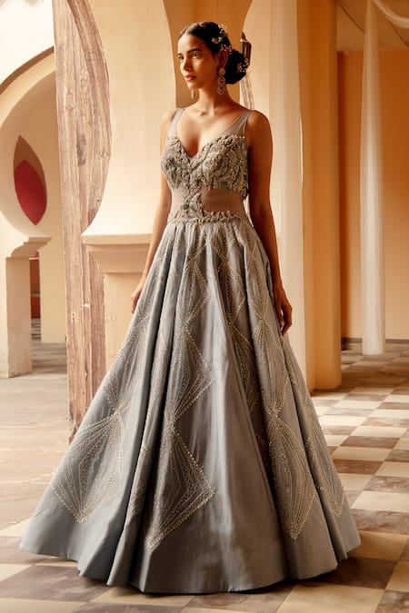 Custom-made Grey Silver off the Shoulder Princess Ballgown Formal Dress/prom  Dress/quineanera & Sweet 16 Dress - Etsy