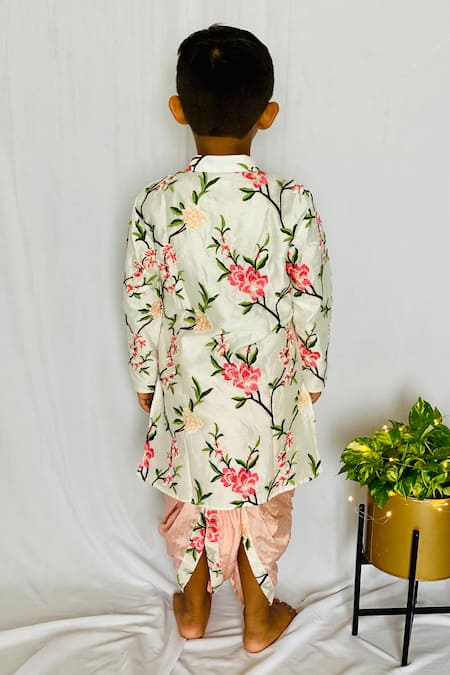 Kirti Agarwal - Pret N Couture Printed Kurta & Dhoti Pant Set 