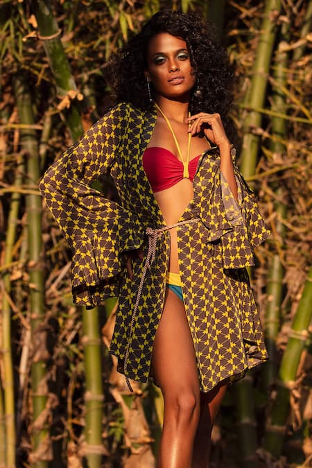 Nautanky Printed Cover Up 