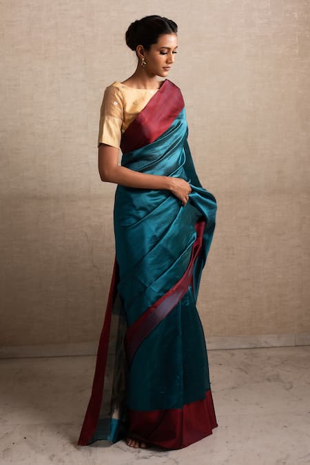 Priyanka Raajiv Silk Chanderi Saree 