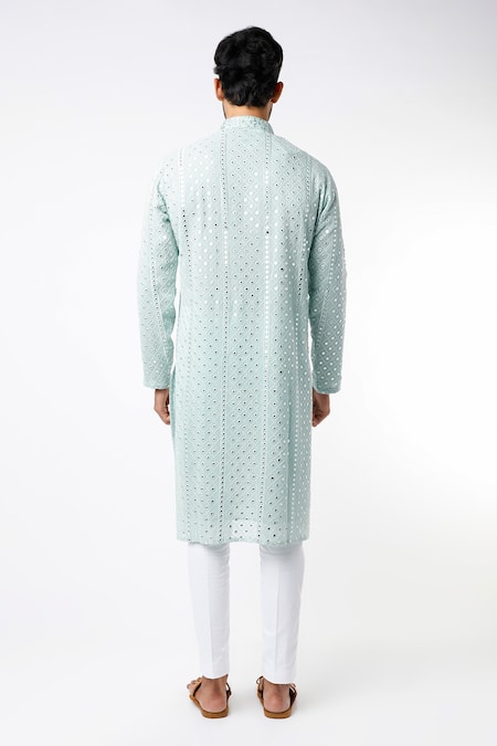 Kasbah Chikankari Kurta Set 