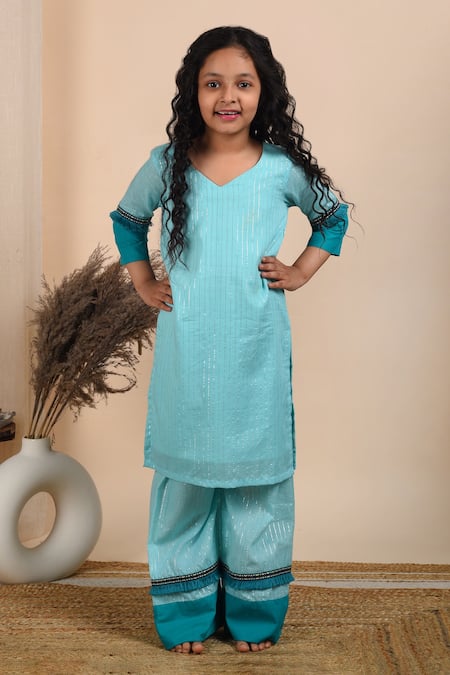 The Cotton Staple Ambar Banjara Kurta & Palazzo Set 
