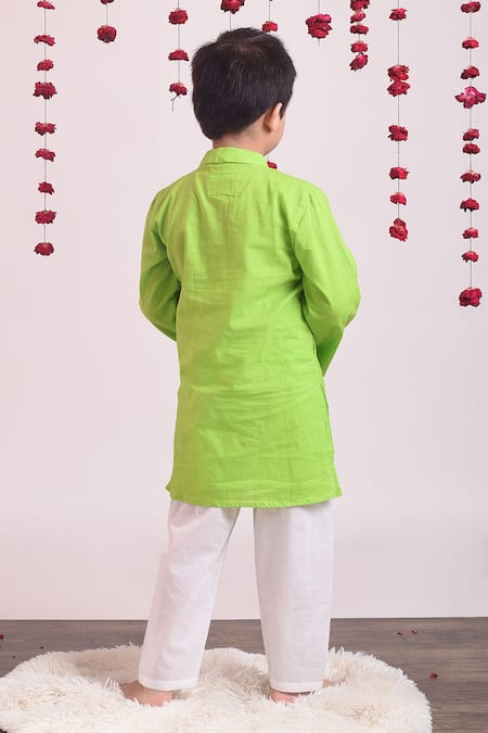 THE COTTON STAPLE Cotton Kurta Set 