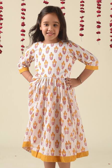 Kids Cotton Frock Manufacturer,Wholesale Kids Cotton Frock Supplier from  Mumbai India