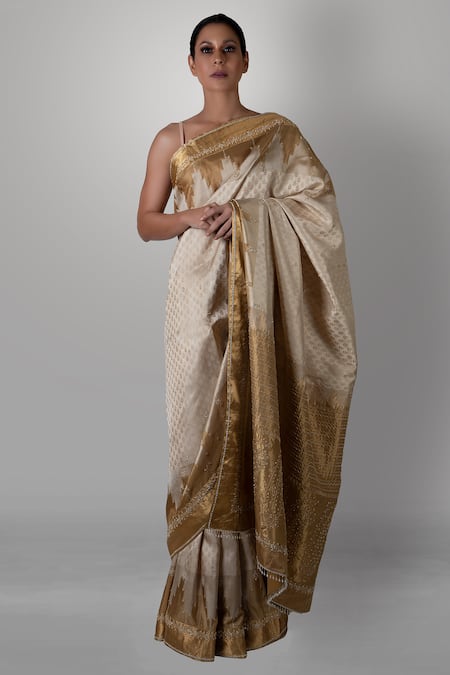 South Indian Designertraditional Pure Lichi Silk Saree With Golden Zari  Weaving Work Boarder& Pallu for Wedding Wear Party Wear Indian Saree - Etsy