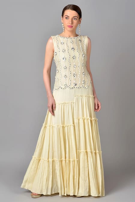 Keith Gomes Embroidered Gown 