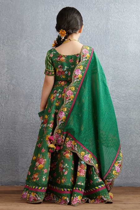 Torani Panna Mumtaz Lehenga Set 