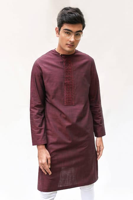 Kaha Straight Short Kurta 