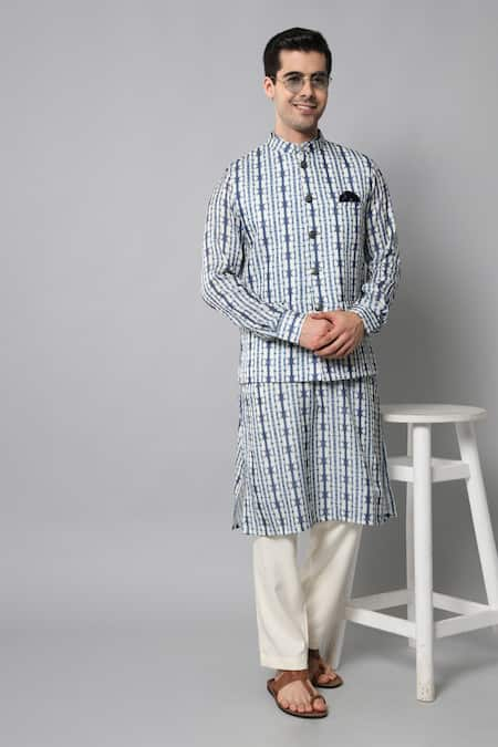 Soniya G Tie Dye Bundi & Kurta Set 