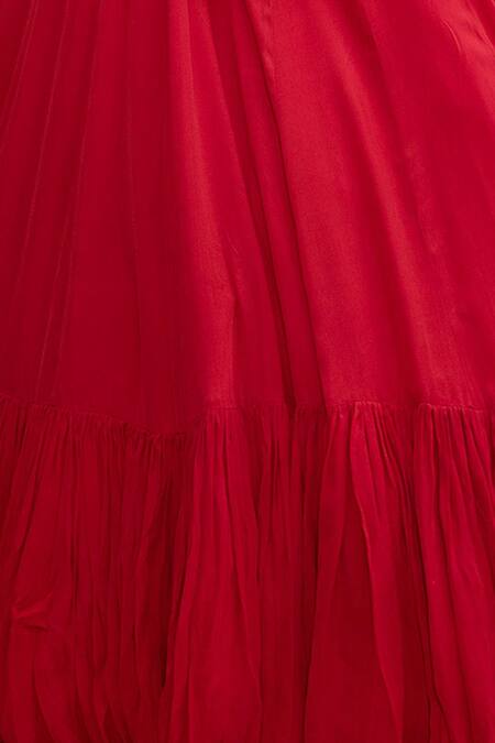 Buy Keerthi Kadire Pink Raw Silk, Chanderi Boat Peplum Lehenga Set Online at Aza Fashions Buy_Keerthi Kadire_Pink Raw Silk, Chanderi Boat Peplum Lehenga Set _Online_at_Aza_Fashions