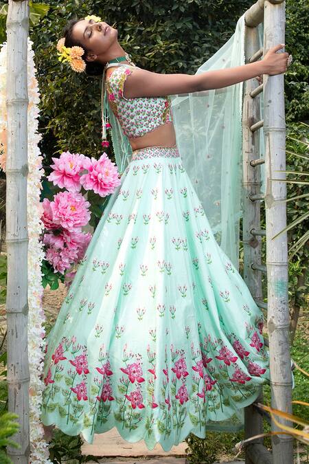 Buy Keerthi Kadire Black Raw , Net, Dola Round Embroidered Bridal Lehenga Set Online at Aza Fashions Buy_Keerthi Kadire_Black Raw , Net, Dola Round Embroidered Bridal Lehenga Set _Online_at_Aza_Fashions