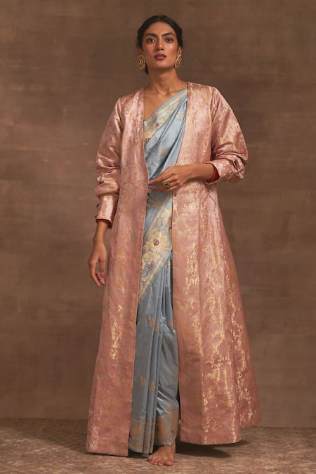 Kasturi Kundal Sailmani Banarasi Handloom Jacket 