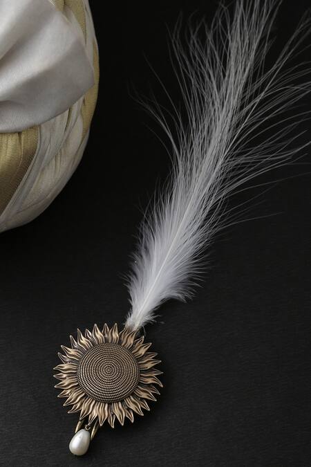 Buy Cosa Nostraa Gold Bead The Sun Flower Kalangi Online at Aza Fashions Buy_Cosa Nostraa_Gold Bead The Sun Flower Kalangi _Online_at_Aza_Fashions