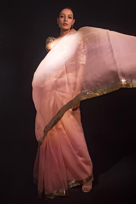 Kapardara Lampi Border Saree 