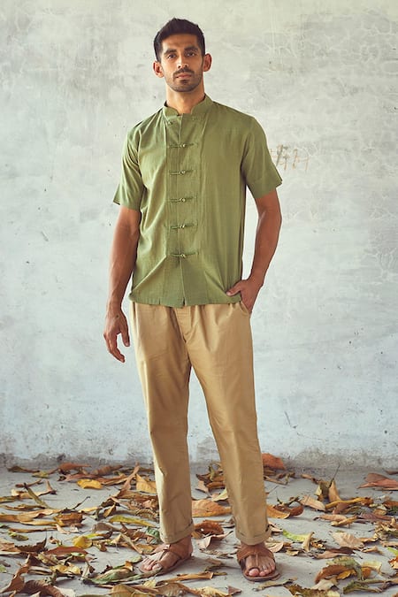 Kharakapas Cryon Handloom Cotton Shirt 