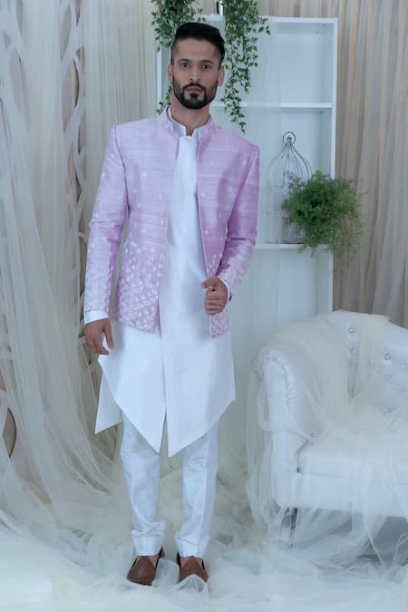 Varun Chakkilam Embroidered Bandhgala & Kurta Set 