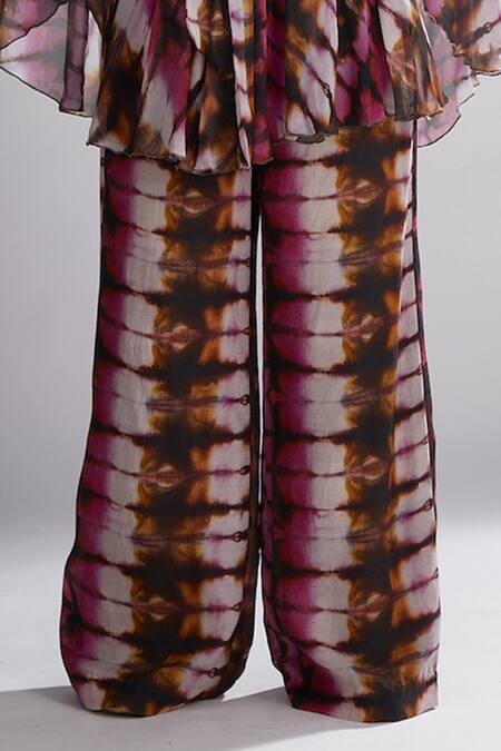 Koai_Multi Color Cotton, Silk Printed Palazzos For Kids_Online_at_Aza_Fashions