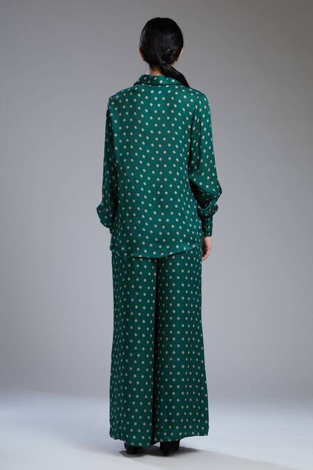 Koai Printed Silk Palazzo For Kids