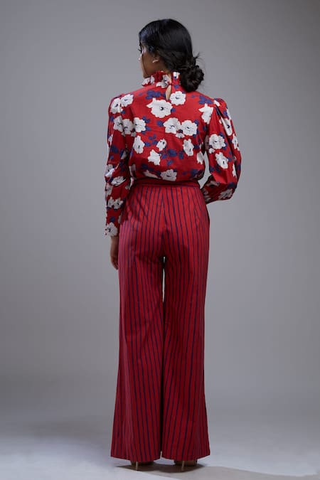 Koai Striped Bell Bottoms For Kids