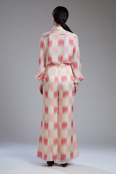 Koai Printed Satin Silk Palazzo For Kids