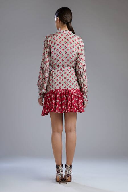 Koai Printed Shirt Dress 