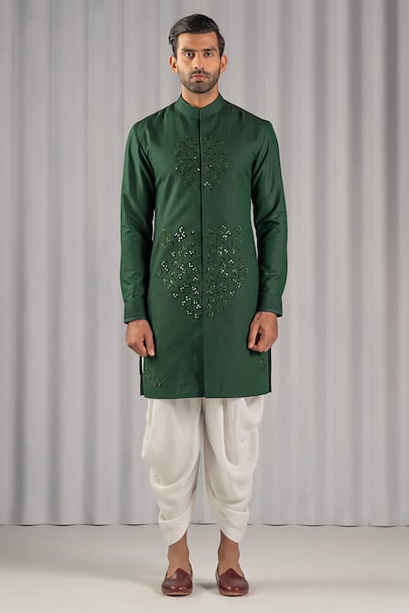 Punit Arora Embroidered Kurta & Dhoti Pant Set 