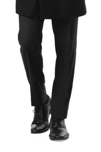 Kommal Sood_Black Cupro Embroidered Sherwani And Pant_at_Aza_Fashions