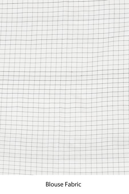 Shop_Khwaab By Sanjana Lakhani_Black Embroidered Katan Saree With Blouse_Online_at_Aza_Fashions