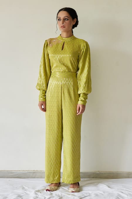 Kanika Sharma Leheriya Jumpsuit 