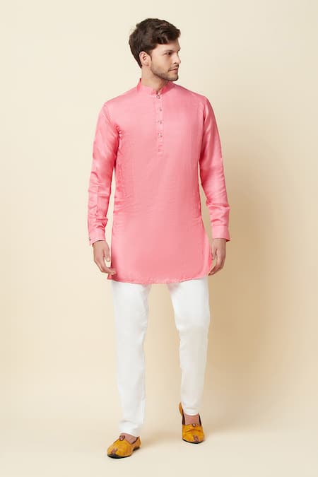 SPRING BREAK Linen Satin Kurta 