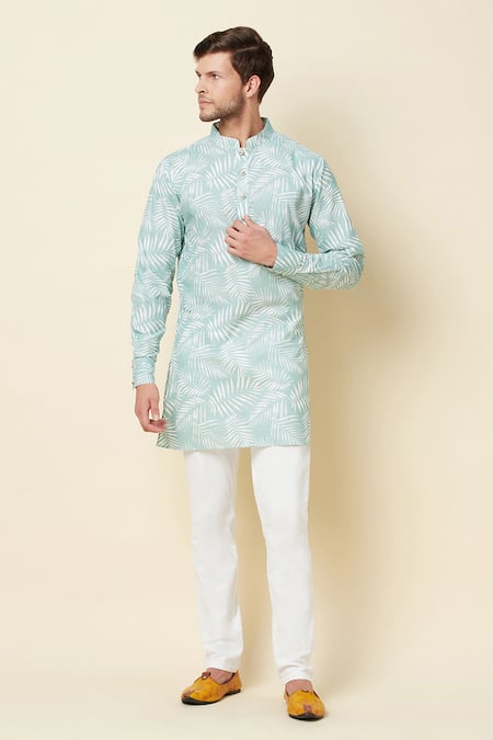 SPRING BREAK Cotton Printed Kurta For Kids