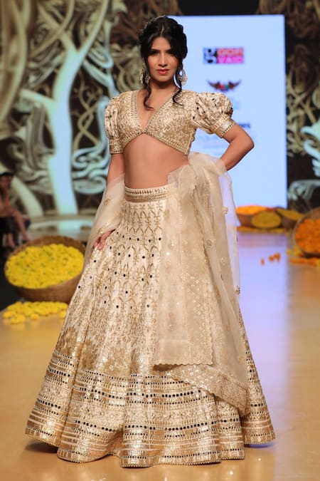 Gopi Vaid Embroidered Bridal Lehenga Set 