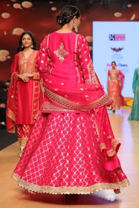Gopi Vaid Embroidered Lehenga Set 