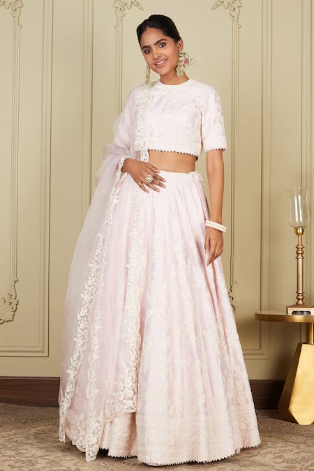 Sheetal Batra Myra Embroidered Lehenga Set 