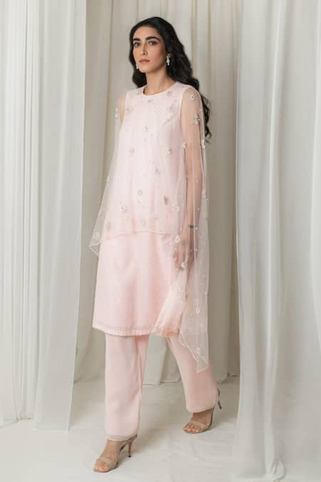 Lavanya Ahuja Draped Kurta & Pant Set 