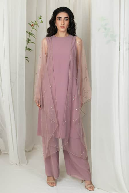 Lavanya Ahuja Draped Kurta & Pant Set 