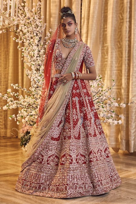 Bridal Indian Cream Pakistani Wedding Haute Couture Style SIYA45INSP –  ShreeFashionWear