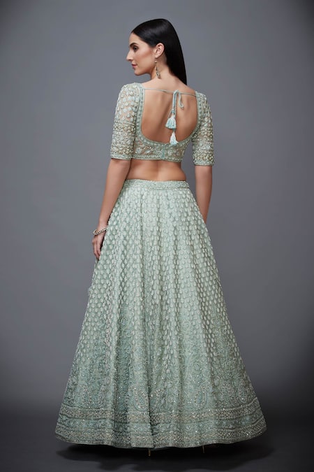 RI.Ritu Kumar Embellished Bridal Lehenga Set
