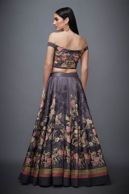RI.Ritu Kumar Floral Print Lehenga Set 