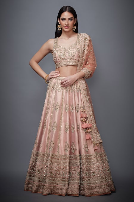 RI.Ritu Kumar Embroidered Bridal Lehenga Set 