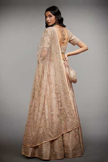 RI.Ritu Kumar Silk Bridal Lehenga Set 