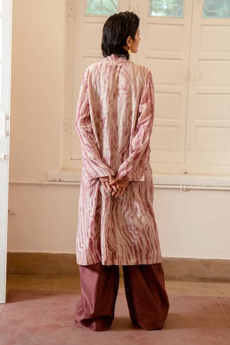 The Loom Art Shibori Jacket & Pant Set 