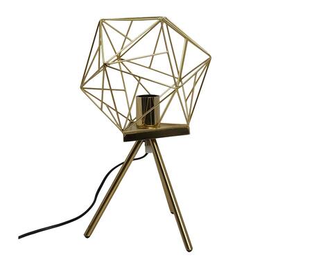 Buy_Logam_Gold Hard Rock Table Lamp _Online_at_Aza_Fashions