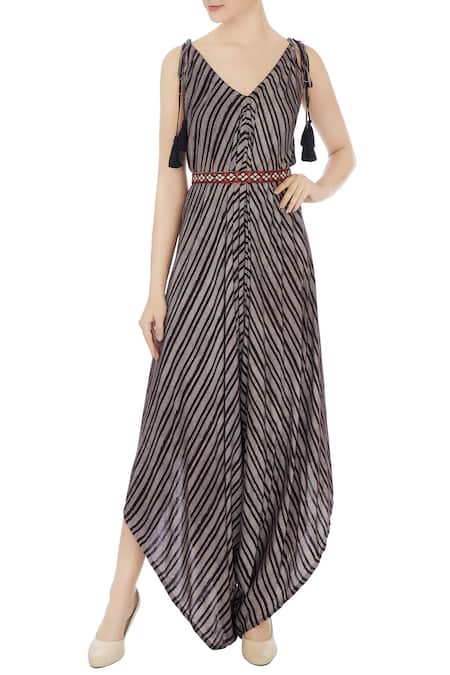 PUNIT BALANA Printed Asymmetric Jumpsuit 