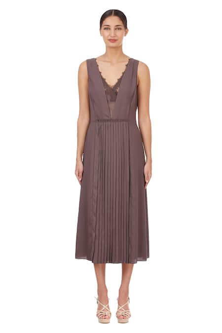 Genes Lecoanet Hemant Pleated Dress 