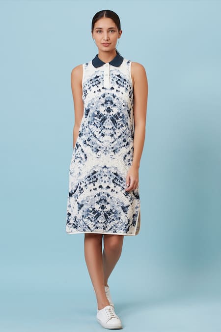 Genes Lecoanet Hemant Printed Short Dress 