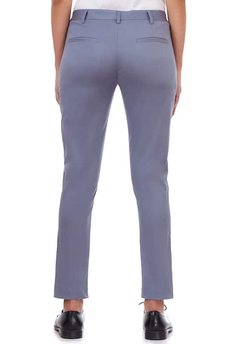 KIRA - Low-rise straight-leg pants – SIEDRÉS