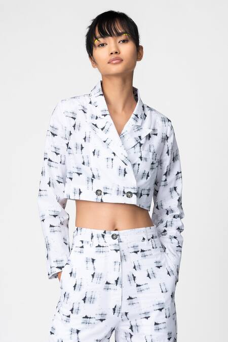 Girls Off White Crop Bomber Jacket | New Look