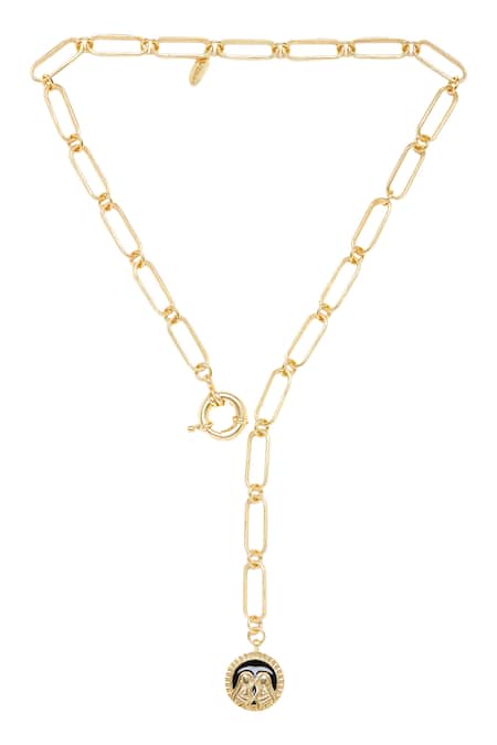 Zariin Gemini Pendant Necklace 