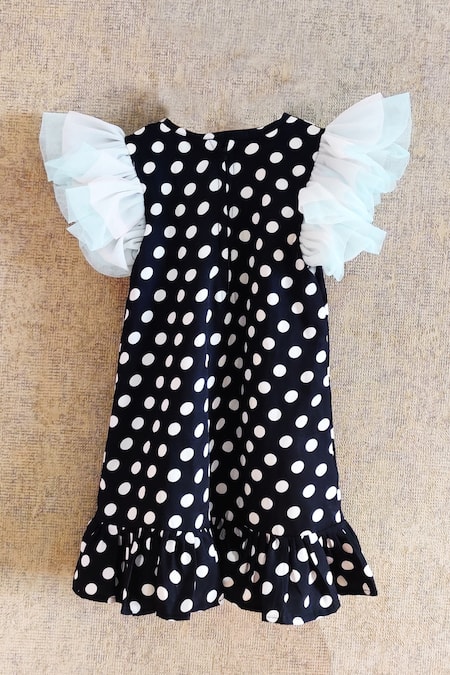Buy Black Dresses & Frocks for Girls by CREATIVE KID'S Online | Ajio.com
